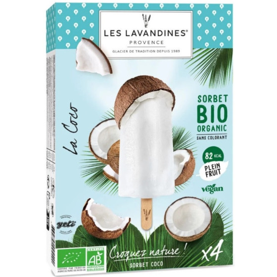 SORBET COCO BIO LAVANDINES  280G