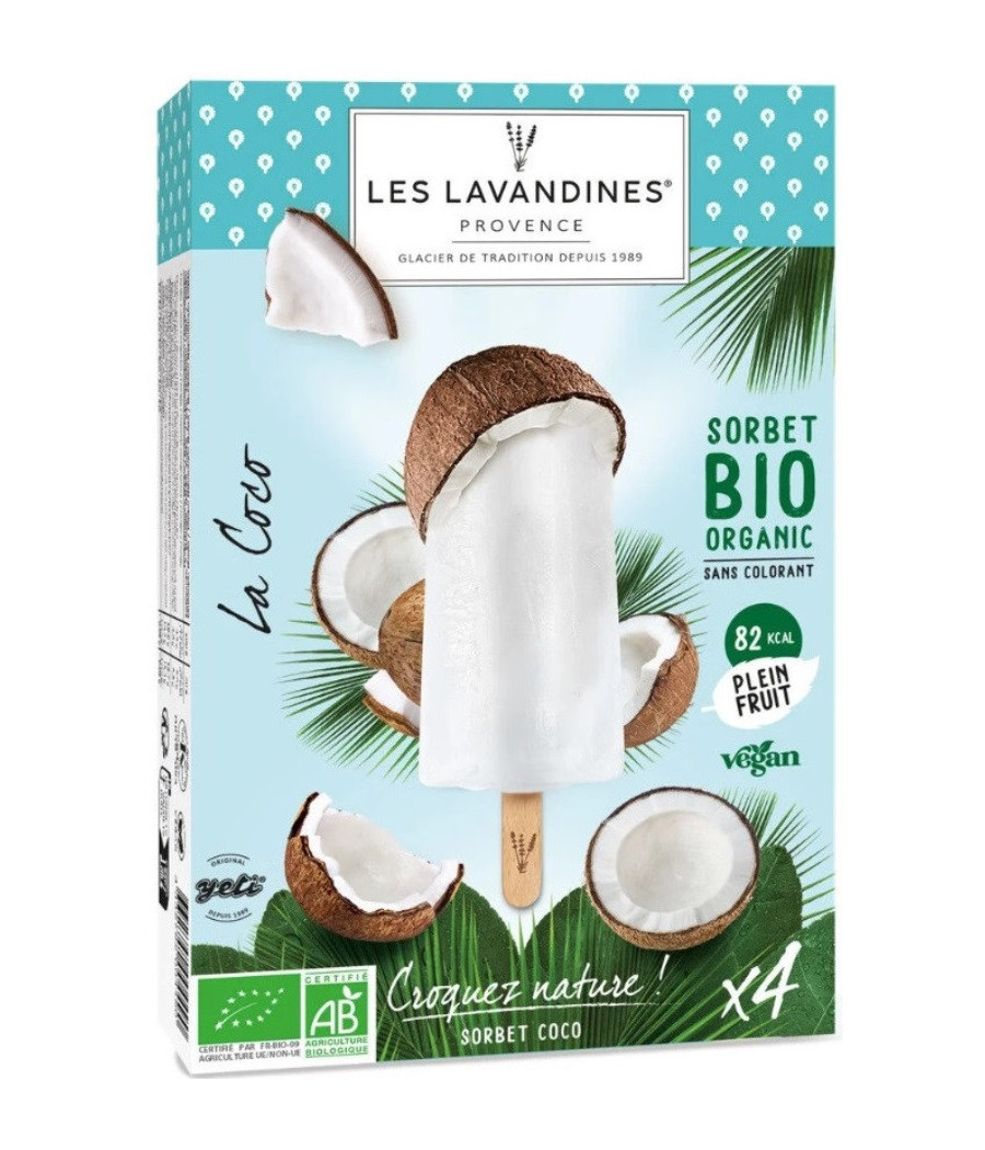 SORBET COCO BIO LAVANDINES  280G