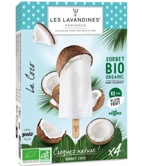 SORBET COCO BIO LAVANDINES  280G