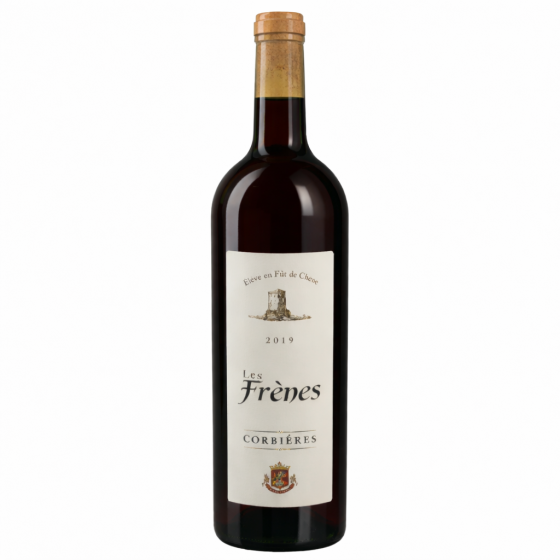 VIN ROUGE LES FRENES MILLESIMES 2019 AOP CORBIERES 75CL