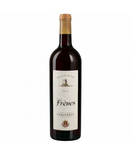 VIN ROUGE LES FRENES MILLESIMES 2019 AOP CORBIERES 75CL