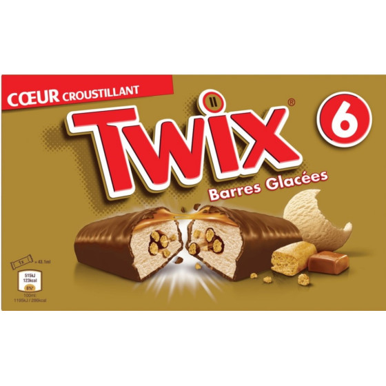 BARRES GLACEES TWIX 210G