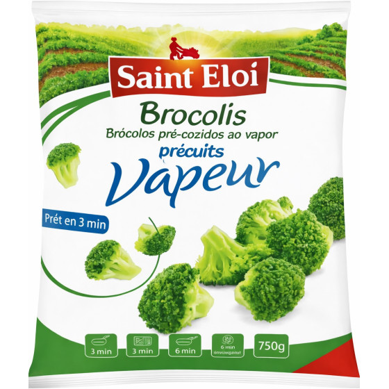 BROCOLIS PRECUITS VAPEUR SAINT ELOI 750G