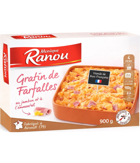 GRATIN DE FARFALLES  MONIQUE RANOU 900G