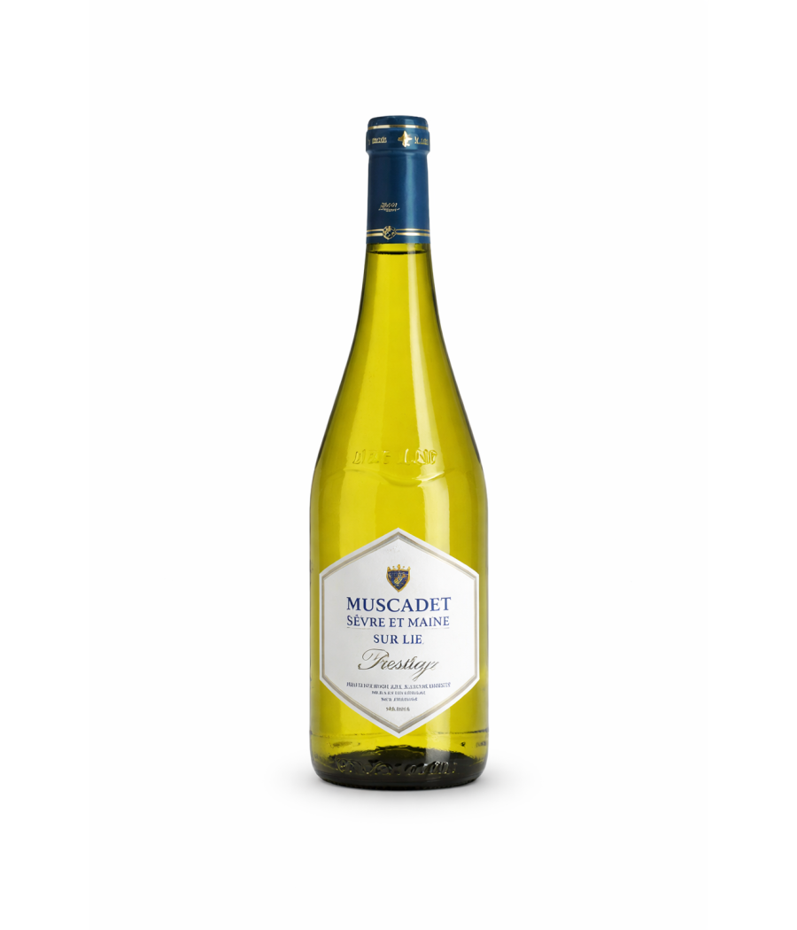 VIN BLANC CUVEE DE PRESTIGE 2018 MUSCADET SEVRE ET MARNE SUR LIE AOP 75CL
