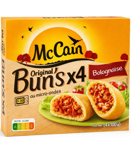 ORIGINAL BUN'S BOLOGNAISE MC CAIN 400G
