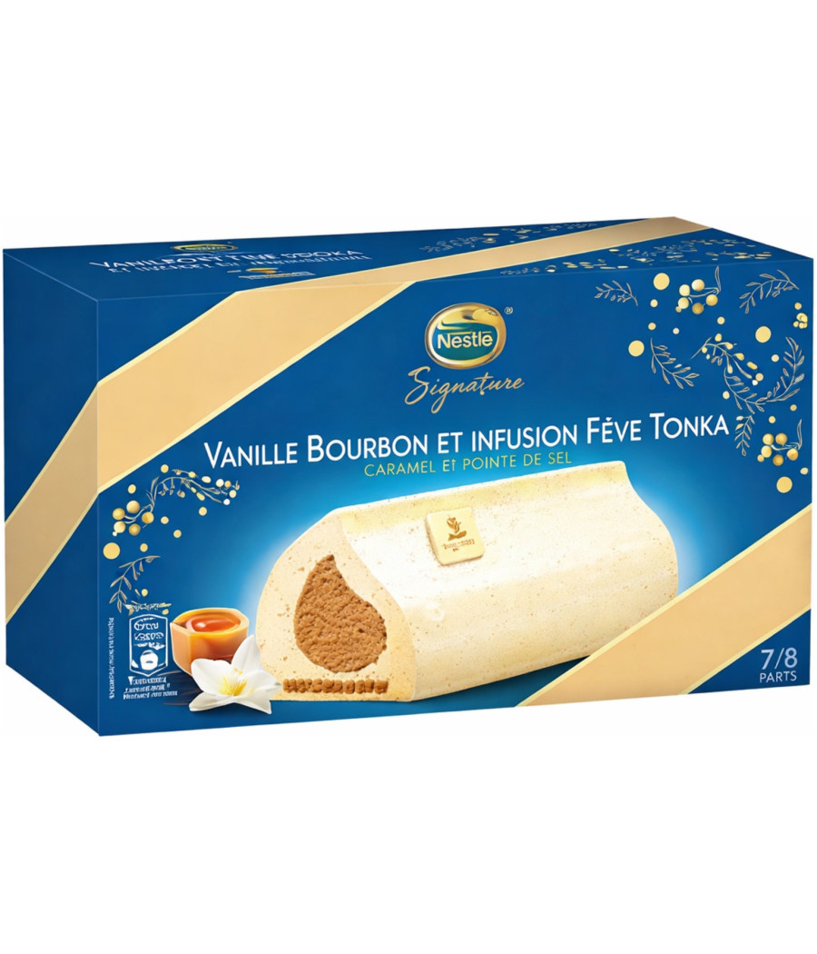 BUCHE VANILLE BOURBON FEVE TONKA NESTLE 491G