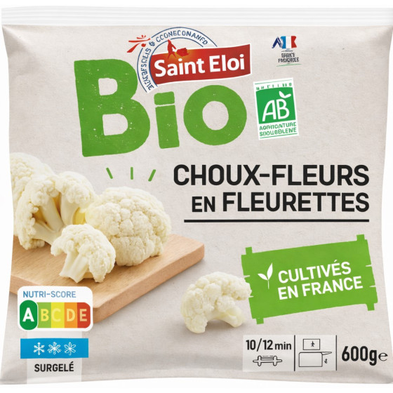 CHOUX FLEURS EN FLEURETTE BIO ST-ELOI 600G