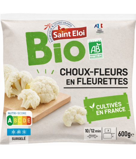 CHOUX FLEURS EN FLEURETTE BIO ST-ELOI 600G