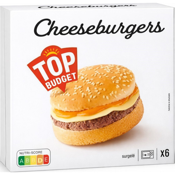 CHEESEBURGER TOP BUDGET 750G