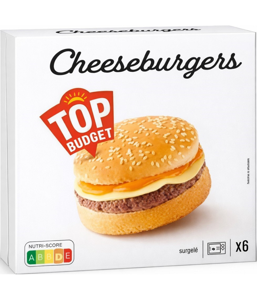 CHEESEBURGER TOP BUDGET 750G