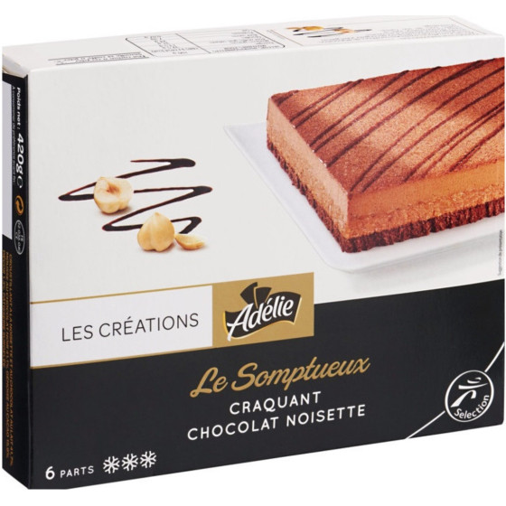CRAQUANT CHOCOLAT NOISETTE ADELIE 420G