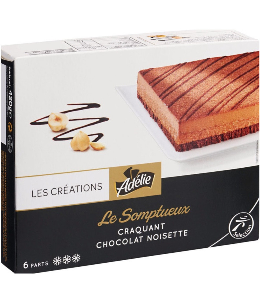 CRAQUANT CHOCOLAT NOISETTE ADELIE 420G
