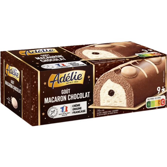 BUCHE GOUT MACARON CHOCOLAT 900G