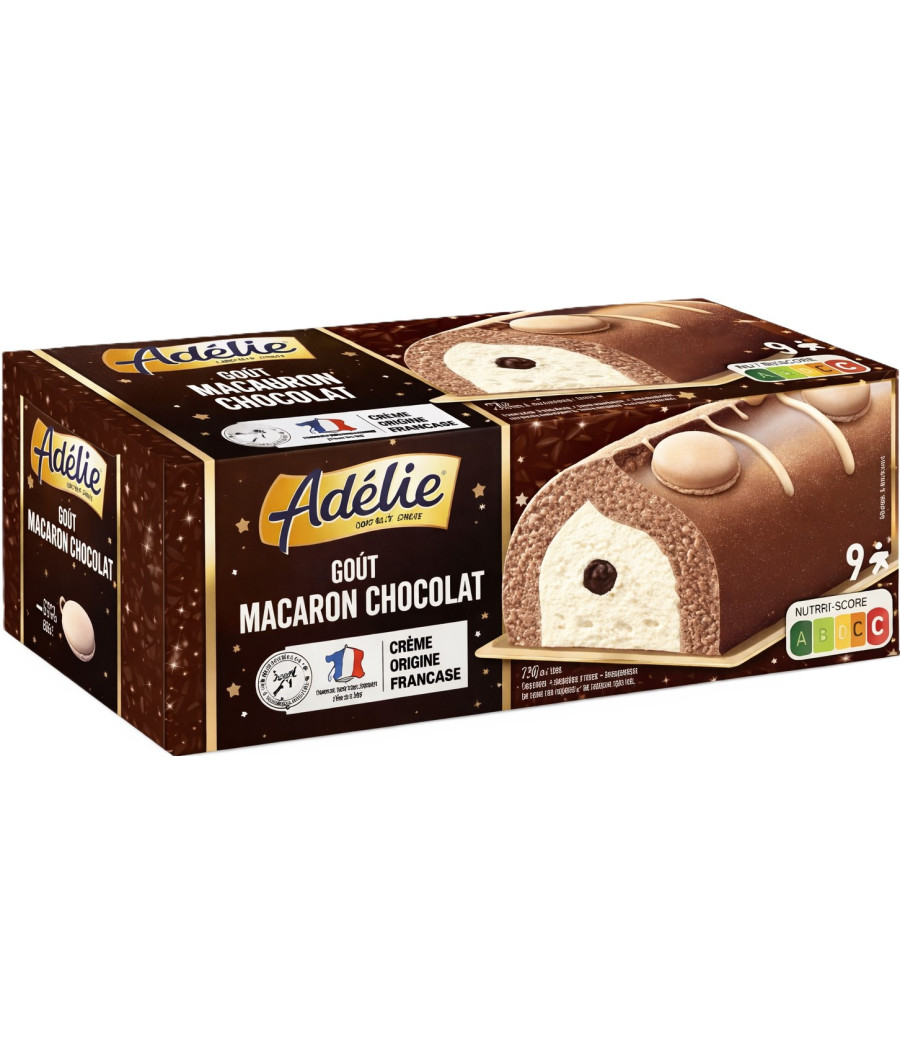 BUCHE GOUT MACARON CHOCOLAT 900G