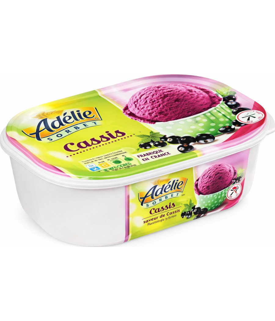 SORBET CASSIS ADELIE 1L
