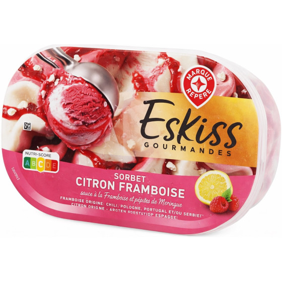 SORBET FRAMBOISE CITRON NETTO 515G