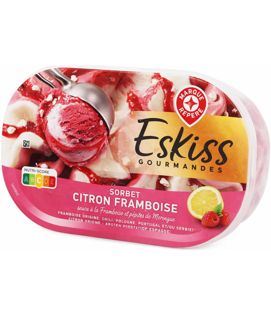 SORBET FRAMBOISE CITRON NETTO 515G
