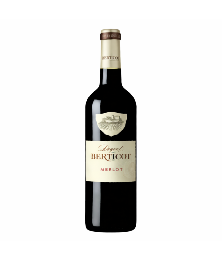 VIN ROUGE I.G.P ATLANTIQUE 2016 MERLOT  DAGUET DE BERTICOT 75CL
