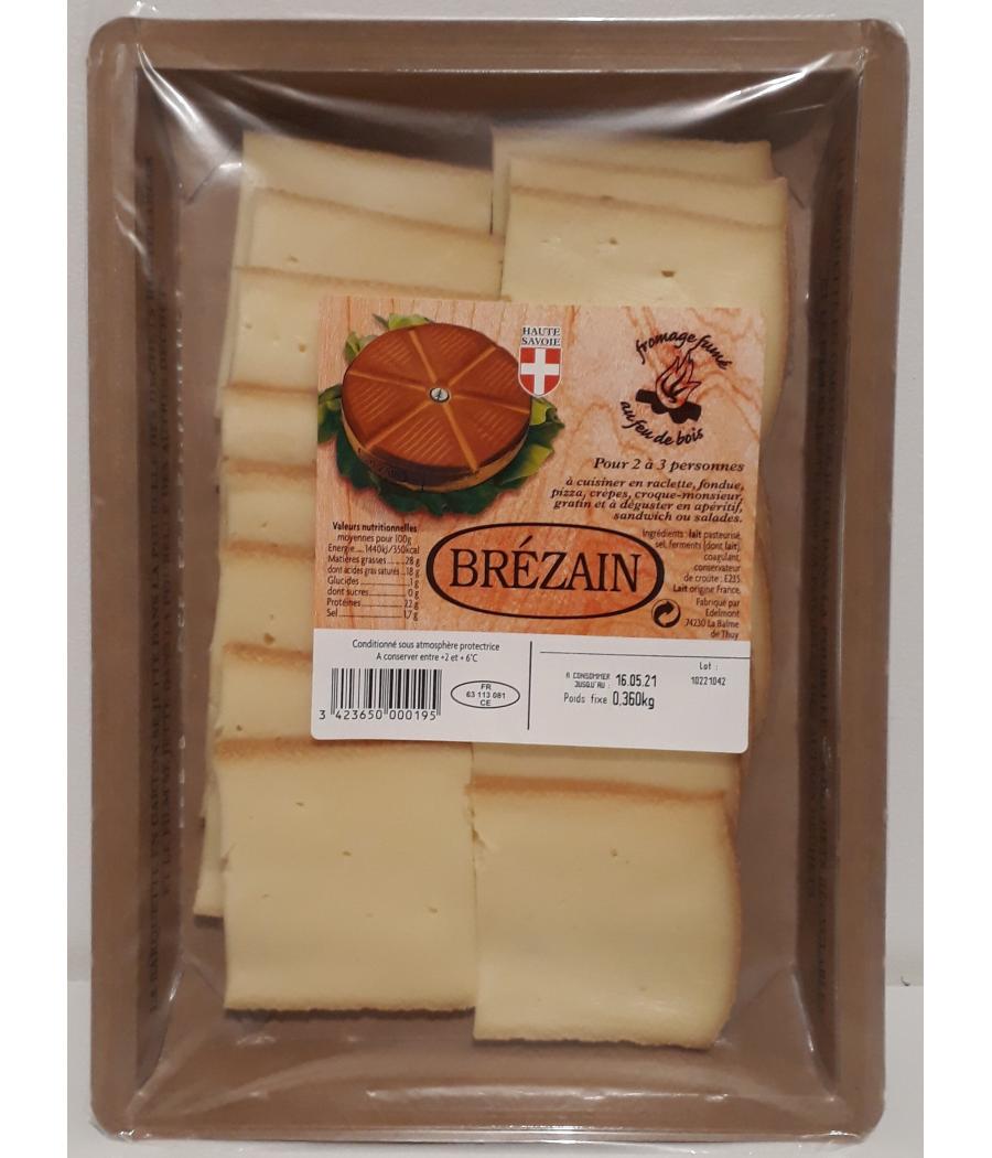 FROMAGE FUME AU FEU DE BOIS (28 % MG) 0,360 KG (1 A 2 PERSONNES)