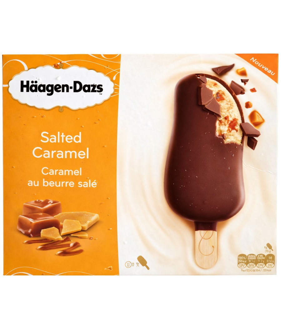 SALTED CARAMEL HAAGEN DAZS 210G