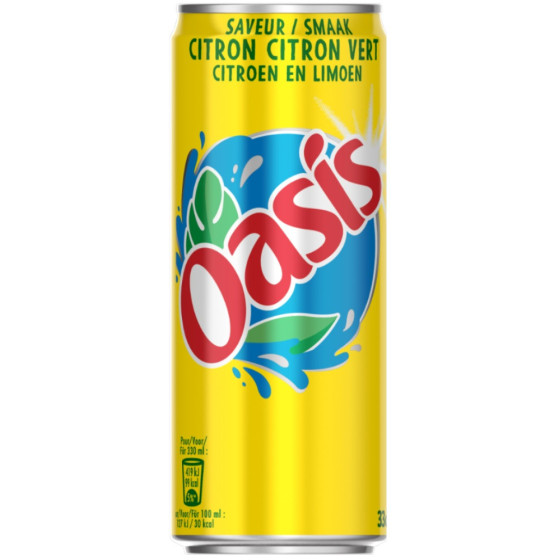 BOISSON CITRON VERT OASIS 33CL