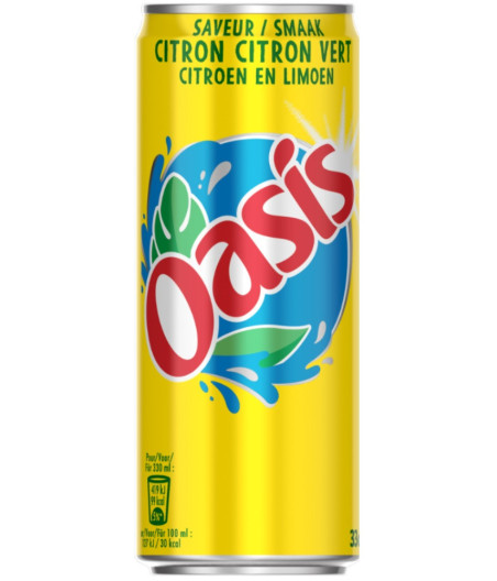 BOISSON CITRON VERT OASIS 33CL