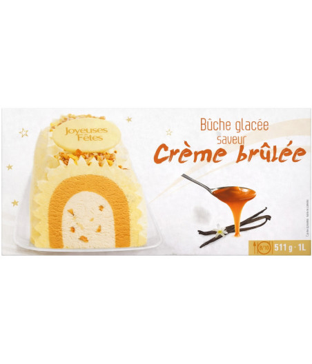 BUCHE GLACEE SAVEUR CREME BRULEE 511G