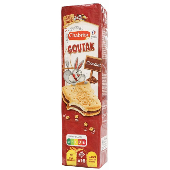 FOURRÉS CHABRIOR GOUTAK CHOCOLAT 295G