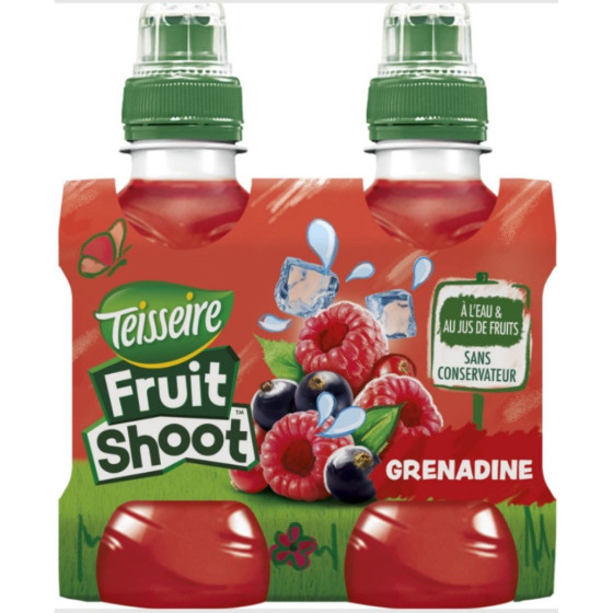BOISSON SAVEUR GRENADINE FRUIT SHOOT 4X20CL