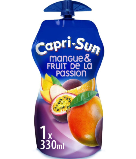 BOISSON MANGUE FRUIT DE LA PASSION CAPRI-SUN 33CL