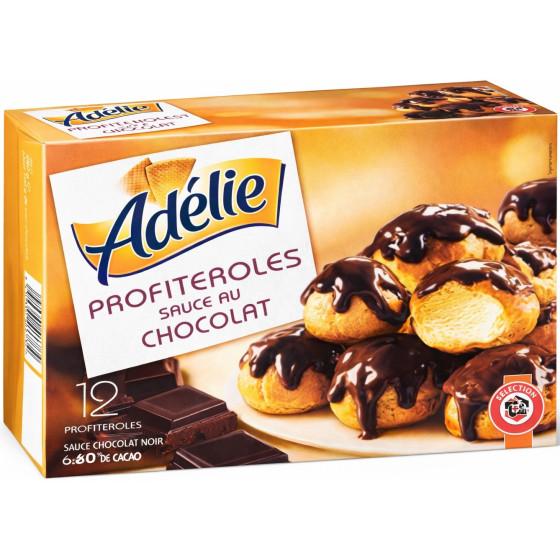 PROFITEROLES SAUCE AU CHOCOLAT X12