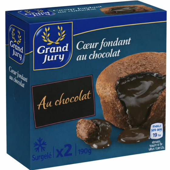 COEUR FONDANT AU CHOCOLAT GRAND JURY 190G