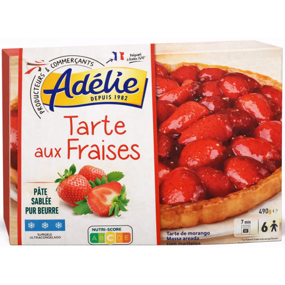 TARTE AUX FRAISES CHABRIOR 490G