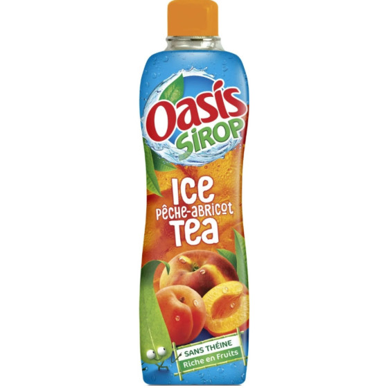 SIROP PECHE ABRICOT OASIS 75CL