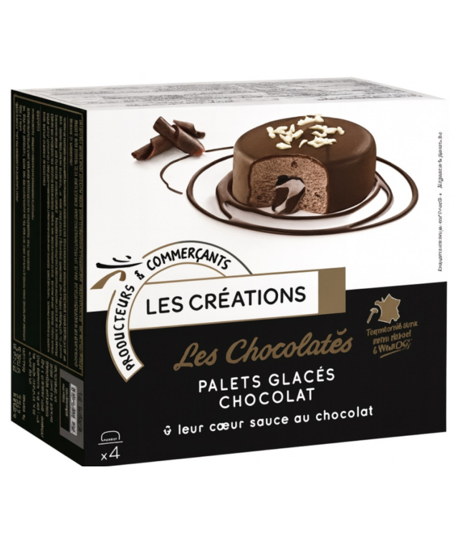 PALETS GLACES CHOCOLAT LES CREATIONS ADELIE 255G