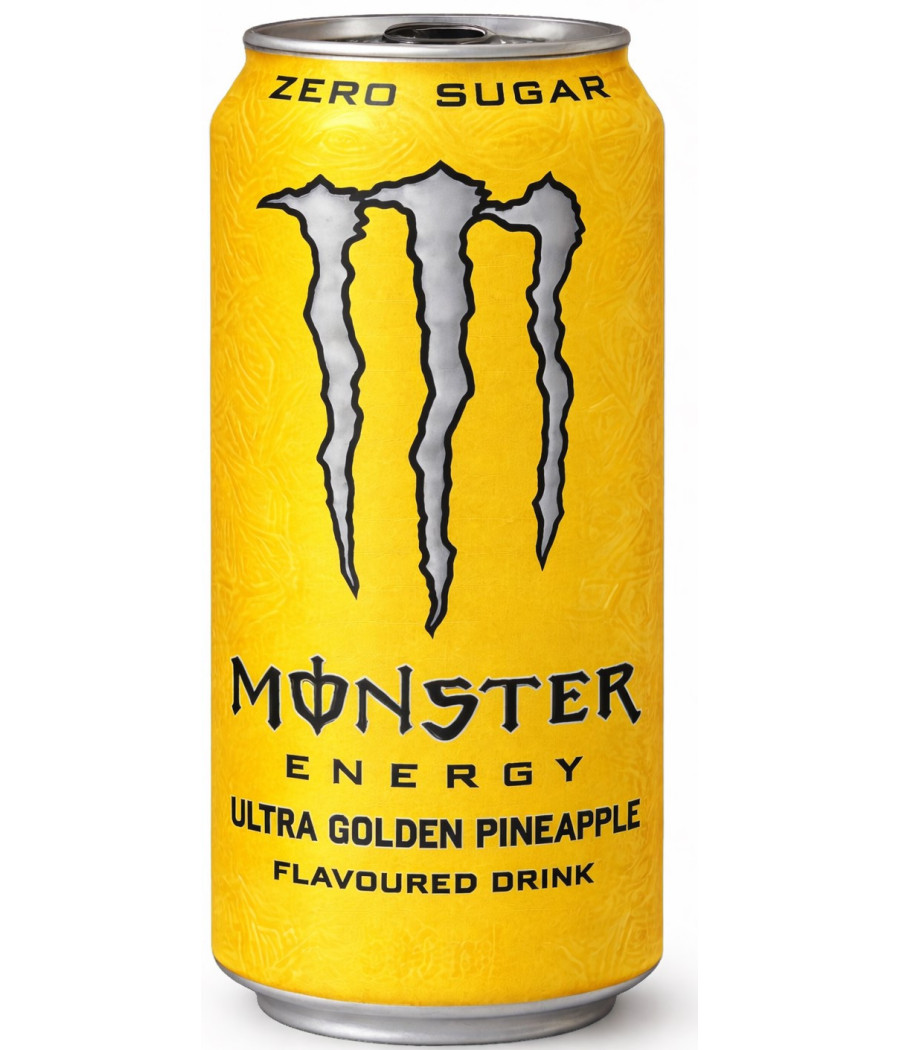 BOISSON ENERGISANTE ULTRA GOLDEN PINEAPPLE MONSTER ENERGY 50CL