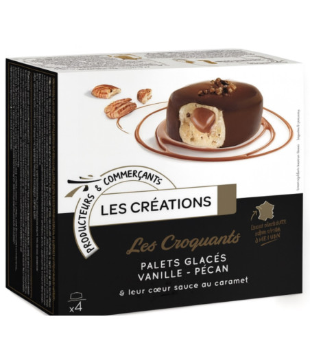 PALETS GLACES VANILLE PECAN LES CREATIONS ADELIE 351G