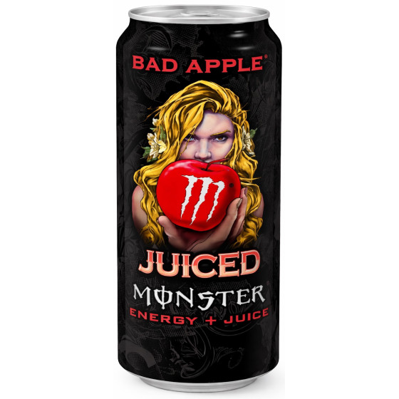 BOISSON ENERGISANTE JUICED BAD APPLE MONSTER ENERGY 50CL