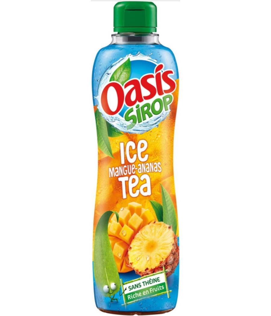 SIROP MANGUE ANANAS OASIS 75CL