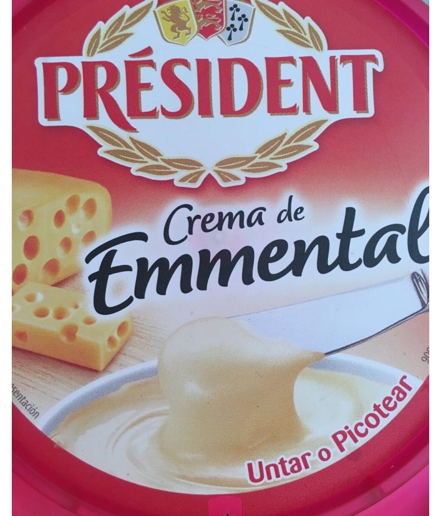 PRESIDENT CR?E D'EMMENTAL 125GR