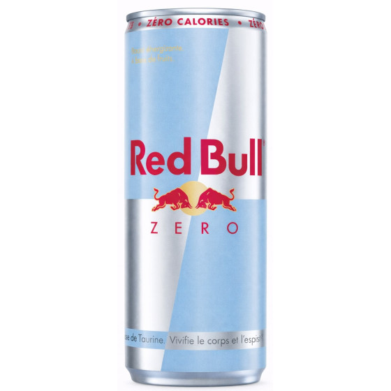 BOISSON ENERGISANTE ZERO RED BULL 25CL