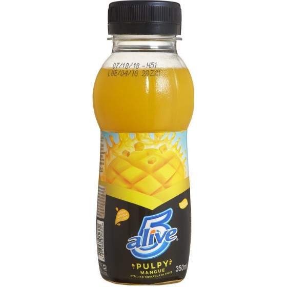 BOISSON PULPY MANGUE 5 A LIVE 35CL
