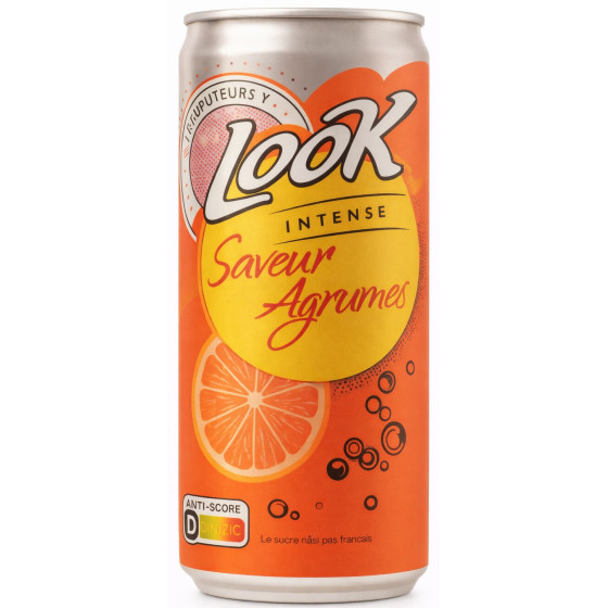 SODA SAVEUR AGRUMES LOOK 33CL