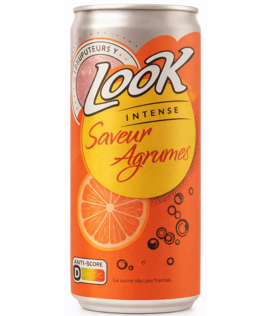 SODA SAVEUR AGRUMES LOOK 33CL