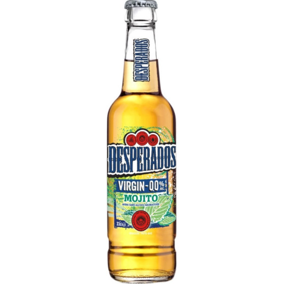 BIERE SANS ALCOOL SAVEUR VIRGIN MOJITO DESPERADOS 33CL