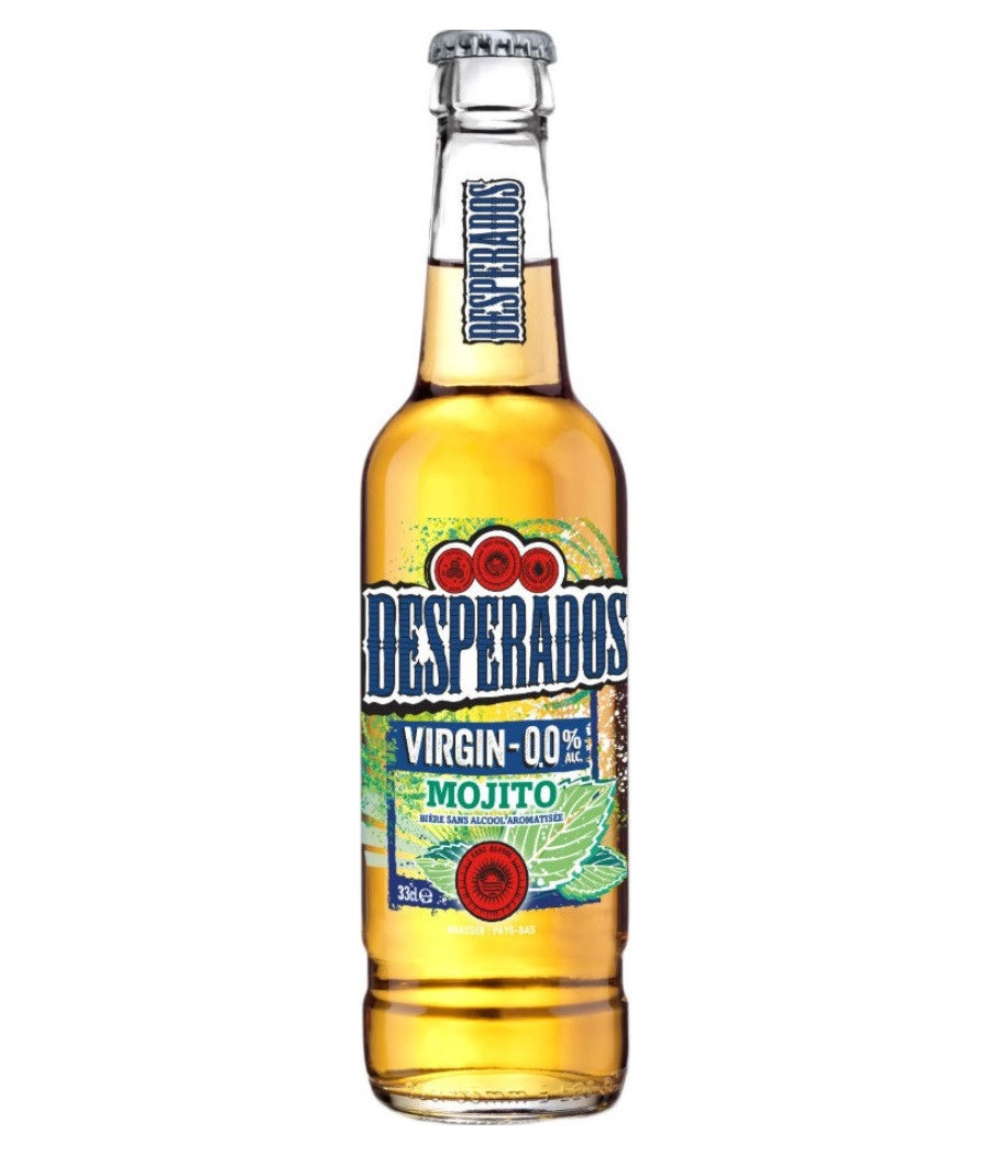 BIERE SANS ALCOOL SAVEUR VIRGIN MOJITO DESPERADOS 33CL