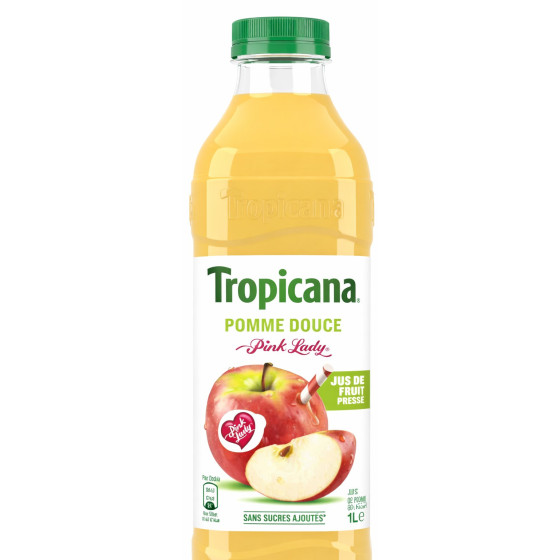 JUS POMMES PRESSEES PINK LADY TROPICANA 1L