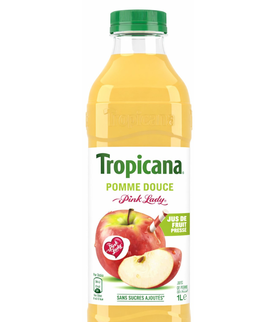 JUS POMMES PRESSEES PINK LADY TROPICANA 1L
