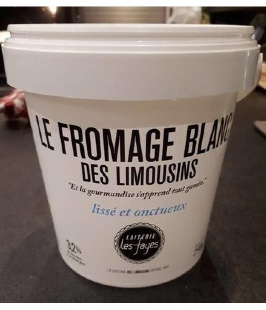 LE FROMAGE BLANC DES LIMOUSINS 750 G